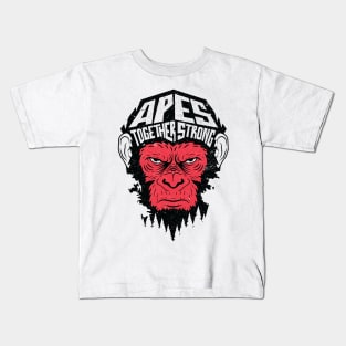 dawn of the apes Kids T-Shirt